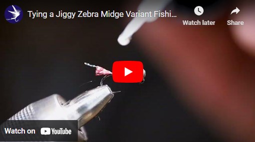 Tying a Zebra Midge Fly Fishing Fly